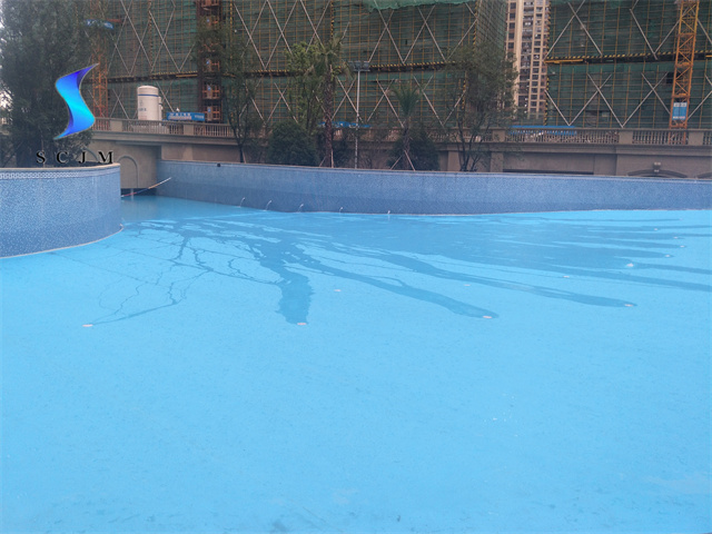 水上兒童樂園施工完成效果圖